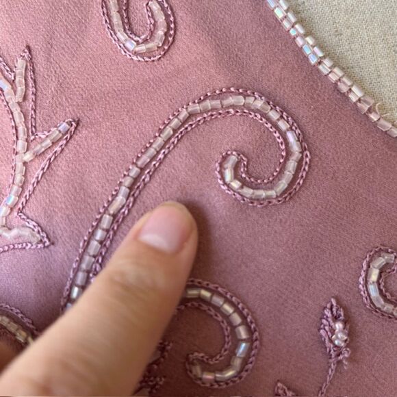 Newport News pink ombre sequin fairy top - Picture 3 of 8